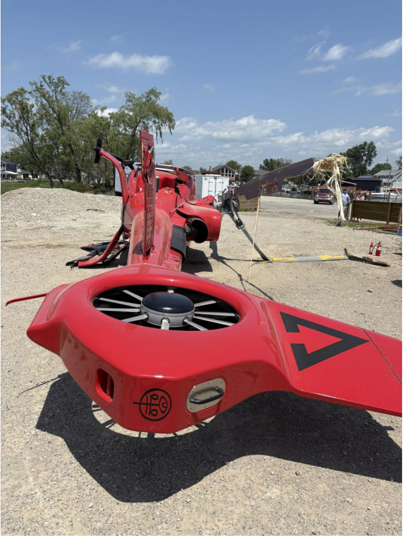 Photograph <built-in method index of str object at 0x7fdee1e55020>, from the NTSB investigation of Airbus Helicopters EC130 accident near Clay Township, Michigan, June 22, 2025