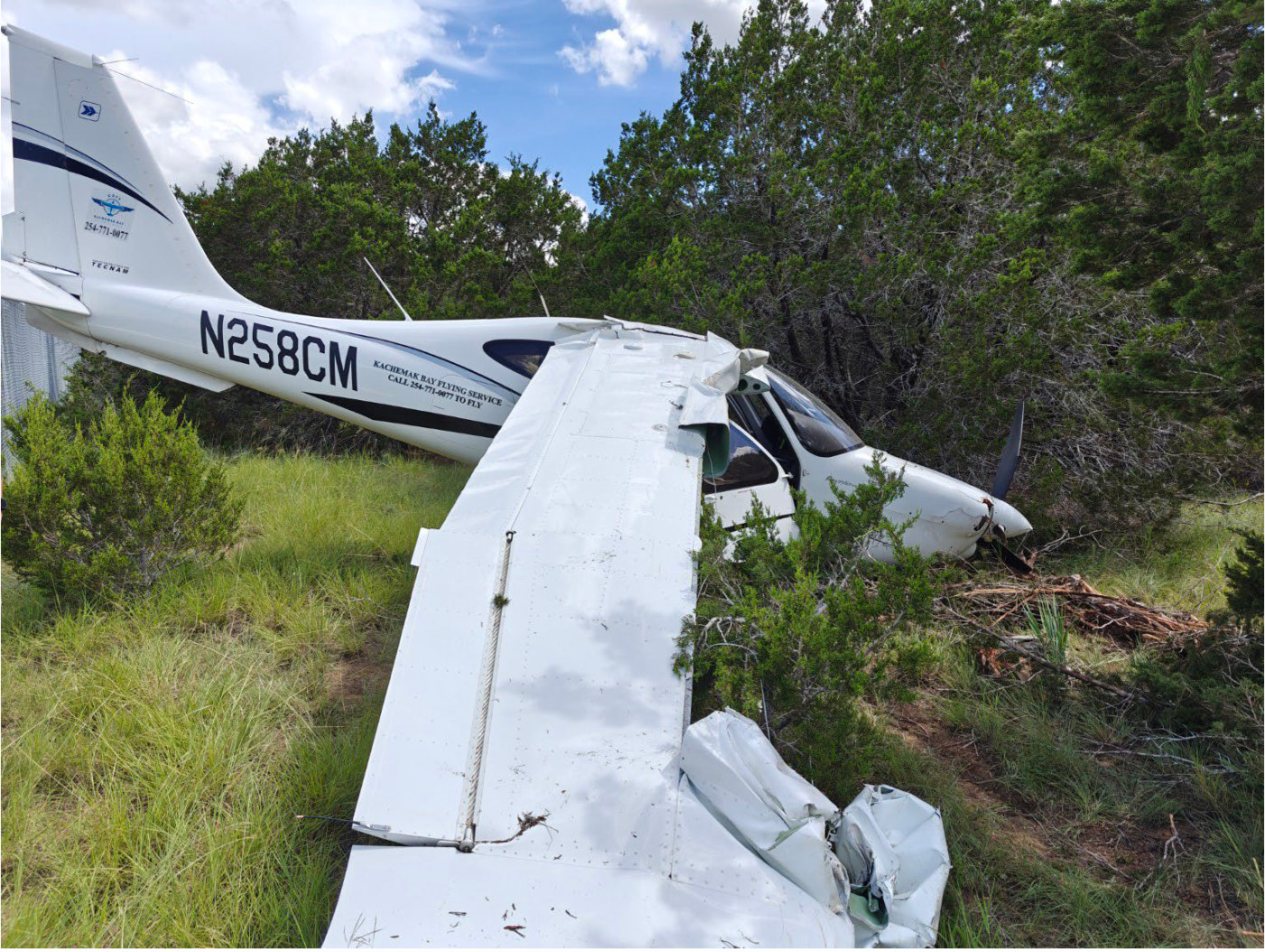 Photograph <built-in method index of str object at 0x7fdee1e1a3d0>, from the NTSB investigation of Tecnam P2010 accident near Temple, Texas, June 26, 2025