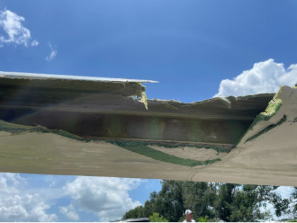 Photograph 2 – Accident glider, from the NTSB investigation of Amateur-built PW-5 accident near Kerrick, Texas, July 19, 2025