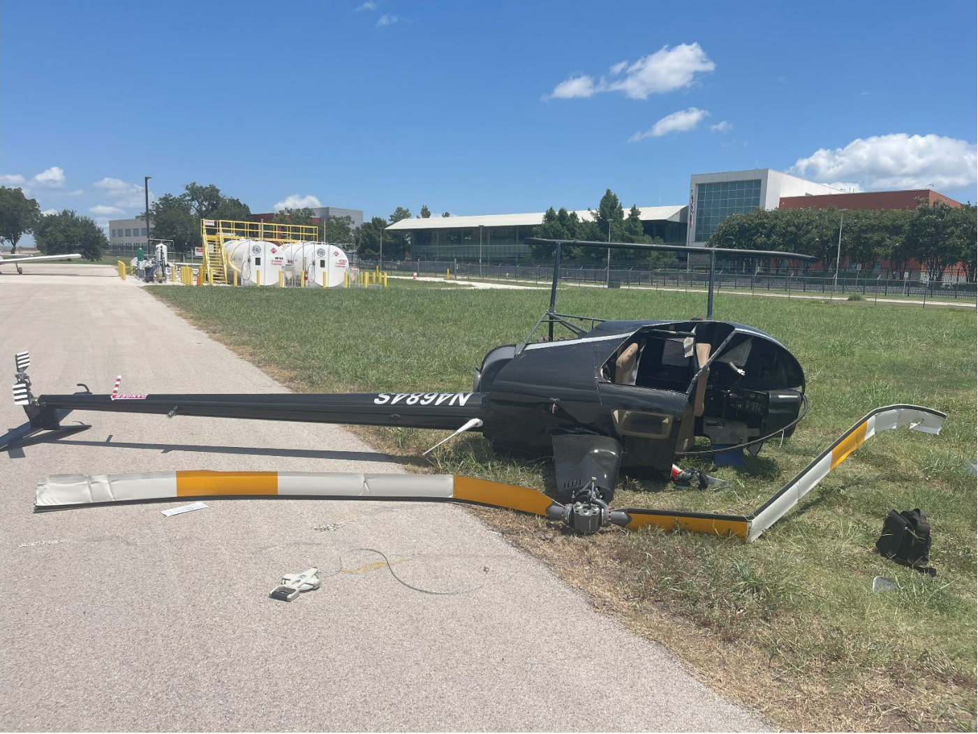 Photograph <built-in method index of str object at 0x7fdee1e57a00>, from the NTSB investigation of Robinson Helicopter R22 BETA accident near Taylor, Texas, August 3, 2025