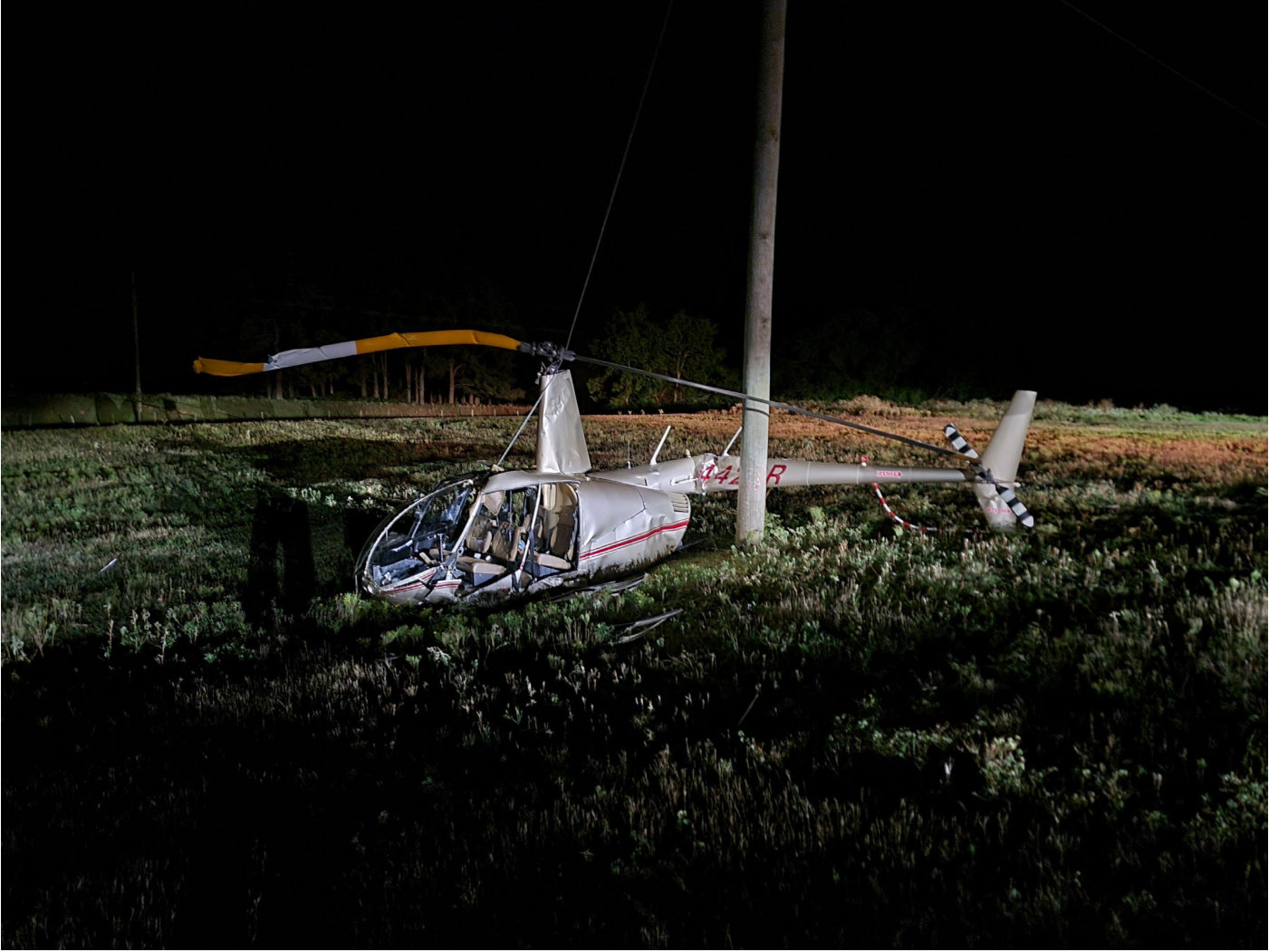 Photograph <built-in method index of str object at 0x7fdef9128670>, from the NTSB investigation of Robinson Helicopter Company R44 II accident near Nashville, Arkansas, August 31, 2025