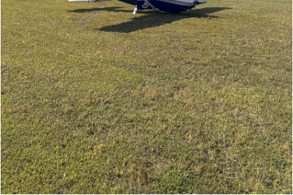 Photograph 1 – Accident Site, from the NTSB investigation of Cessna 182T accident near Seymour, Indiana, September 9, 2025