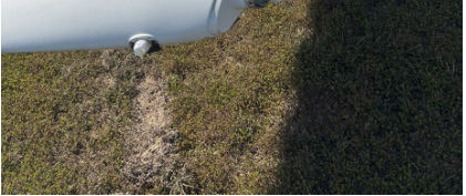 Photograph 2 – Right Wing Damage, from the NTSB investigation of Cessna 182T accident near Seymour, Indiana, September 9, 2025
