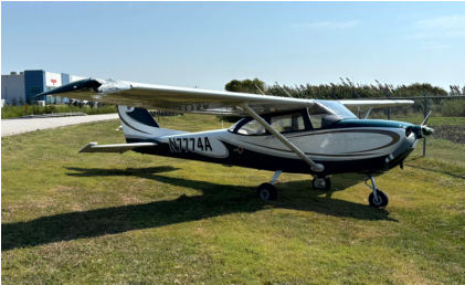 Photograph 3 – Right wing damage, from the NTSB investigation of Cessna 172F accident near Lancaster, Texas, September 13, 2025