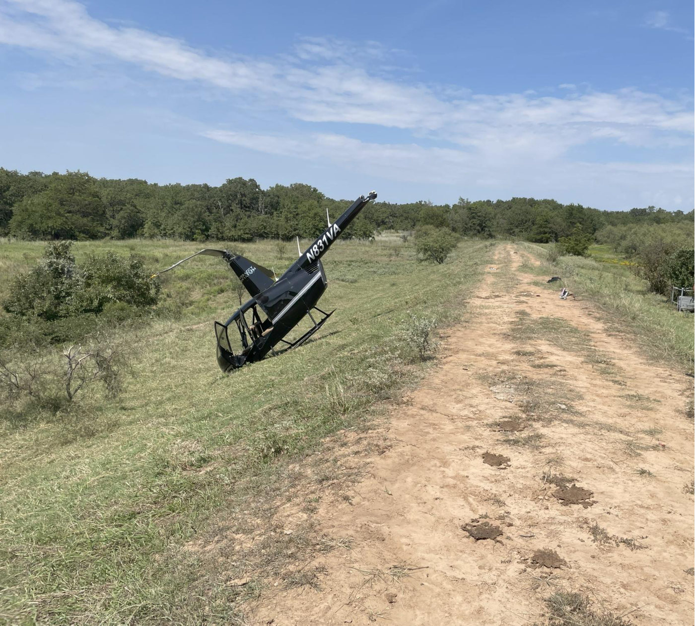 Photograph <built-in method index of str object at 0x7fdef902be10>, from the NTSB investigation of Robinson Helicopter R44 accident near Decatur, Texas, September 19, 2025