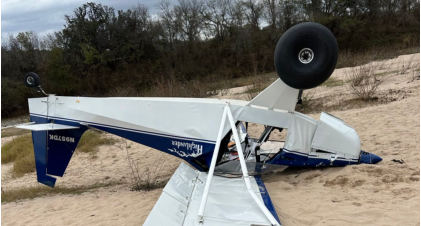 Photograph 1 – Accident airplane, from the NTSB investigation of Amateur-built Highlander accident near Brazos, Texas, November 27, 2025