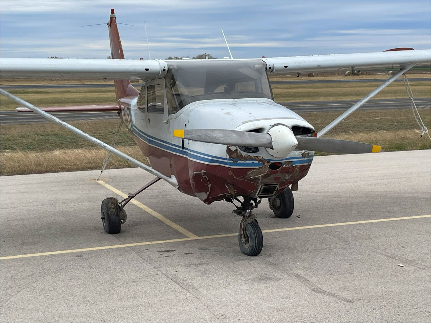 Photograph <built-in method index of str object at 0x7fdee1e573c0>, from the NTSB investigation of Cessna 172 accident near Taylor, Texas, December 26, 2025