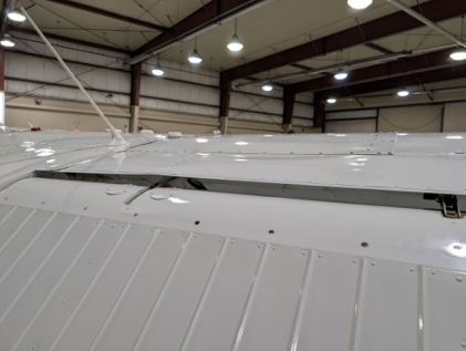 Photograph 3 – Right Wing Upper, from the NTSB investigation of Cessna 172 accident near Lafayette, Indiana, January 28, 2026