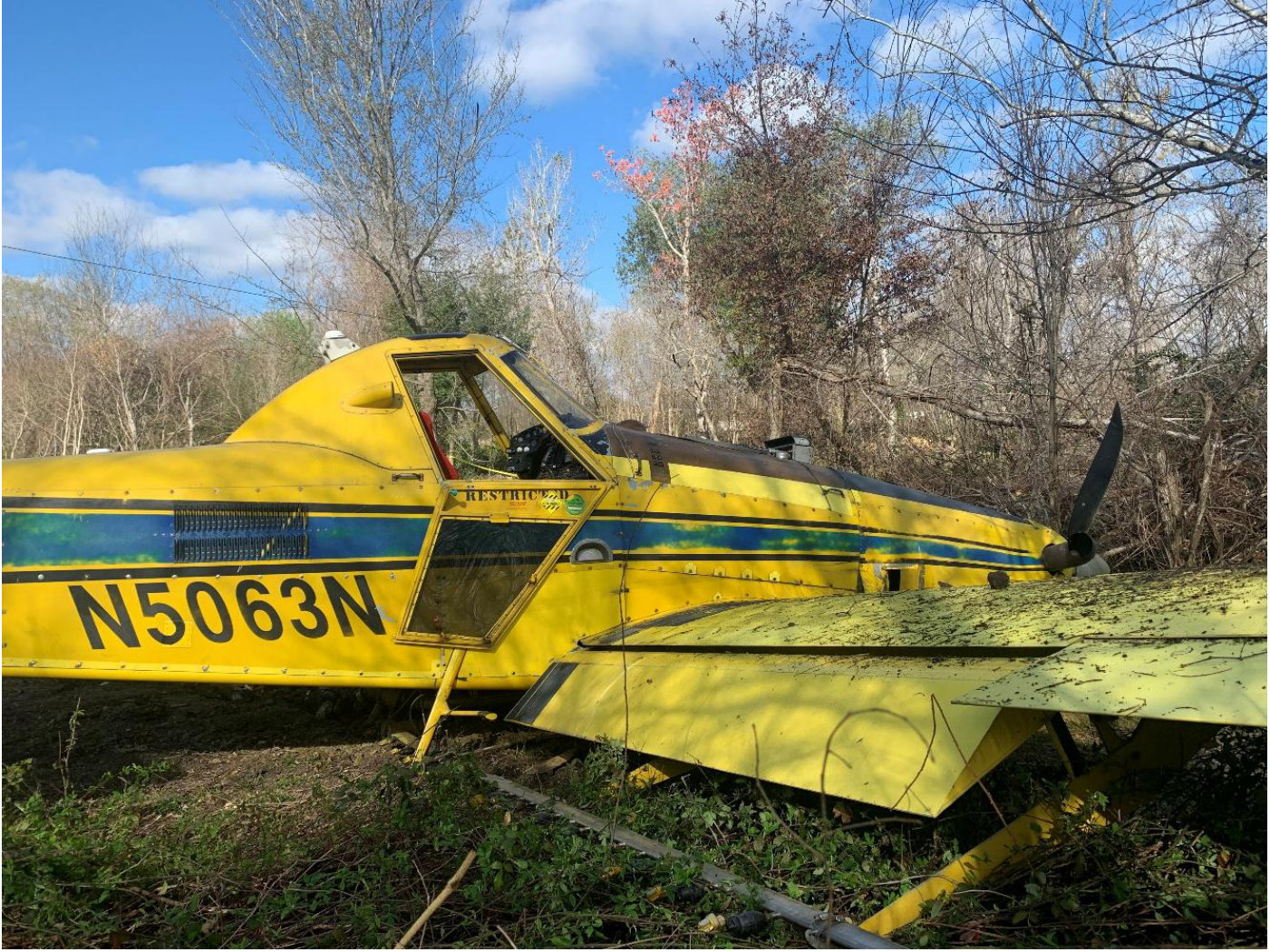 Photograph <built-in method index of str object at 0x7fdee1e1baa0>, from the NTSB investigation of Air Tractor INC AT-502 accident near Larose, Louisiana, March 1, 2026