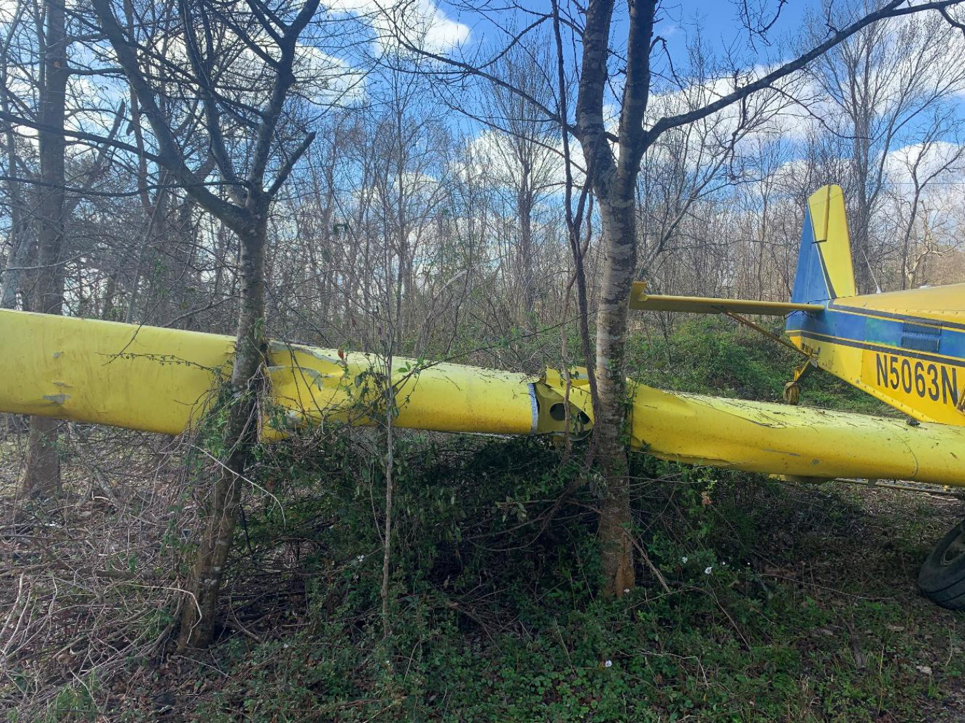 Photograph <built-in method index of str object at 0x7fdee1eb8030>, from the NTSB investigation of Air Tractor INC AT-502 accident near Larose, Louisiana, March 1, 2026