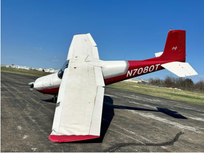 Photograph 1 – Accident airplane, from the NTSB investigation of Cessna 172 accident near Denton, Texas, March 11, 2026