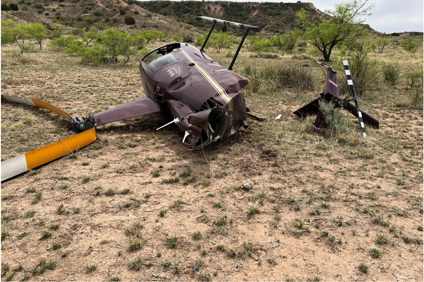 Photograph <built-in method index of str object at 0x7fdef902baa0>, from the NTSB investigation of Robinson Helicopter Company R44 accident near Mount Blanco, Texas, April 17, 2026