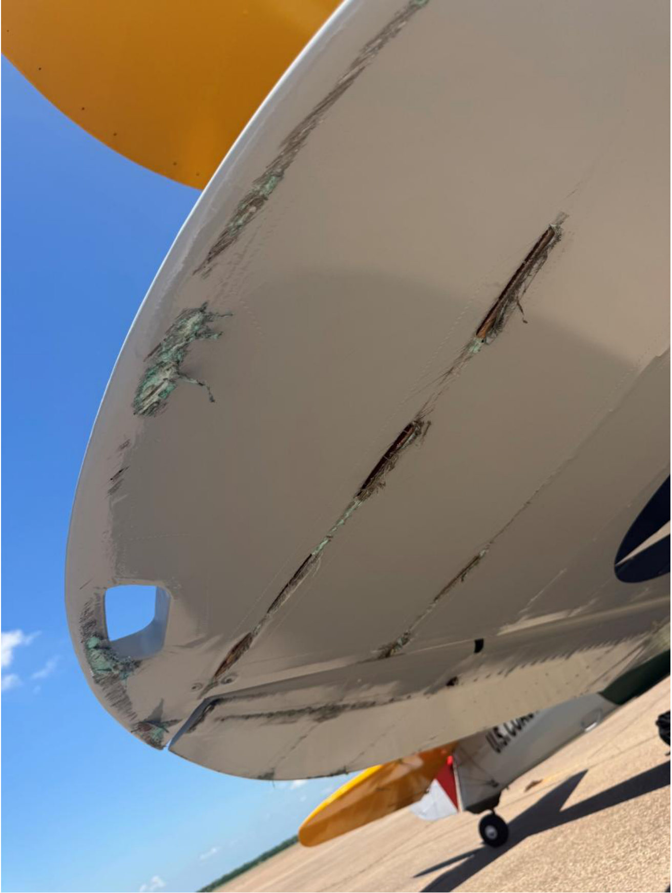 Photograph <built-in method index of str object at 0x7fdee1e434b0>, from the NTSB investigation of Boeing A75N1(PT17) accident near Waco, Texas, May 9, 2026