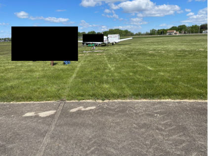 Photograph 1 – Accident Site, from the NTSB investigation of Piper PA-28R-201 accident near West Chicago, Illinois, May 13, 2026