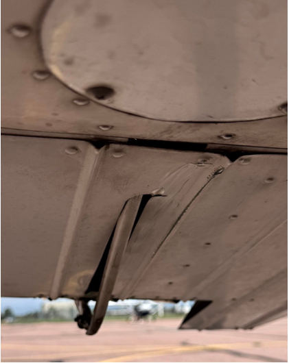 Photograph 4 – Right elevator, from the NTSB investigation of Cessna 172S accident near Colorado Springs, Colorado, May 29, 2026