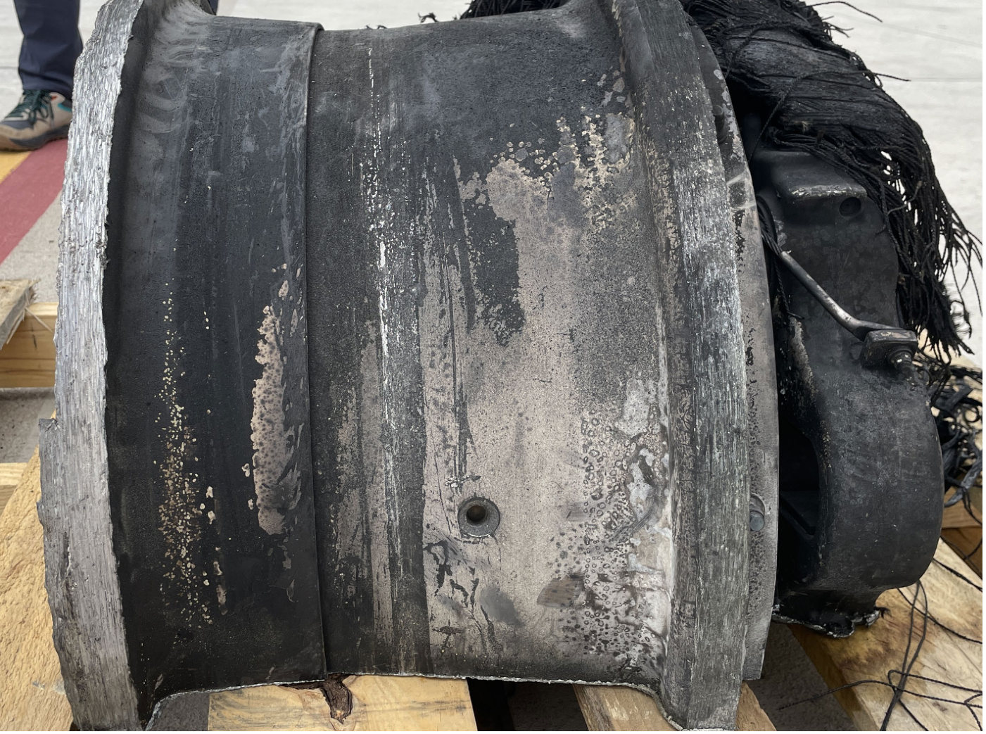 Photograph <built-in method index of str object at 0x7fdee1fdbdc0>, from the NTSB investigation of Boeing 737-8 accident near Denver, Colorado, July 26, 2025