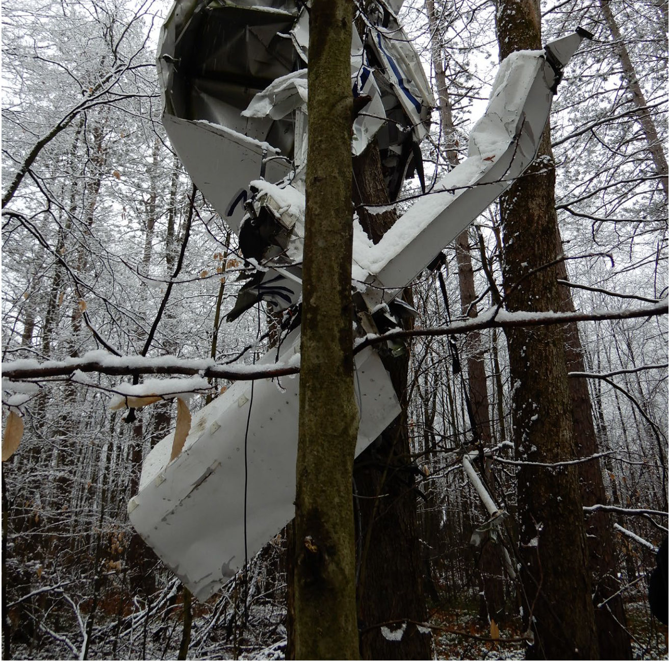 Photograph <built-in method index of str object at 0x7fdee1e72f10>, from the NTSB investigation of Amateur-built STOL CH701 accident near Marienville, Pennsylvania, December 30, 2023
