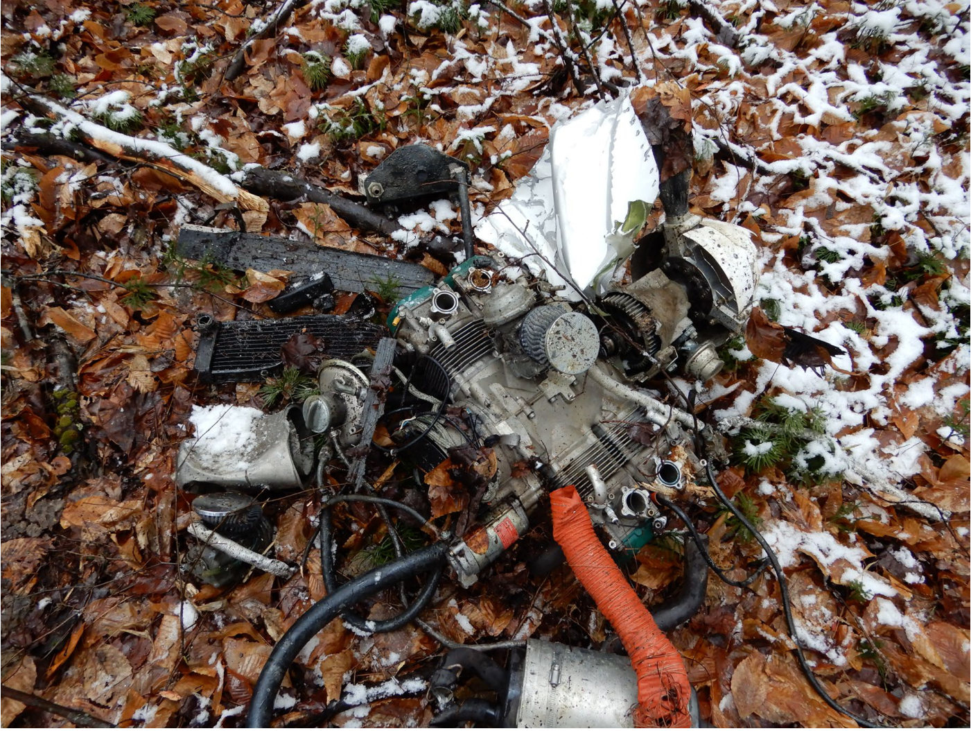 Photograph <built-in method index of str object at 0x7fdee1e57af0>, from the NTSB investigation of Amateur-built STOL CH701 accident near Marienville, Pennsylvania, December 30, 2023