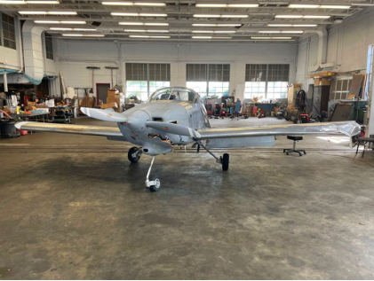 Photograph 2 – Front View of Airplane, from the NTSB investigation of Amateur-built RV6 accident near Methuen, Massachusetts, June 17, 2024