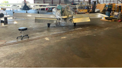 Photograph 4 – Rear View of Airplane, from the NTSB investigation of Amateur-built RV6 accident near Methuen, Massachusetts, June 17, 2024