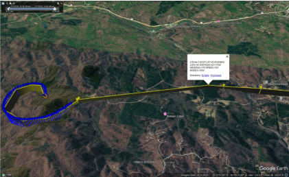A final message was sent with the text “Flying over mountains can’t see sheet”. The screen shot of the text message doesn’t show the time stamp, but it was verified by the sender’s spouse that the time stamp was 9:04PM (21:04 EDT)., from the NTSB investigation of Cessna 182 accident near Rutherfordton, North Carolina, July 8, 2024
