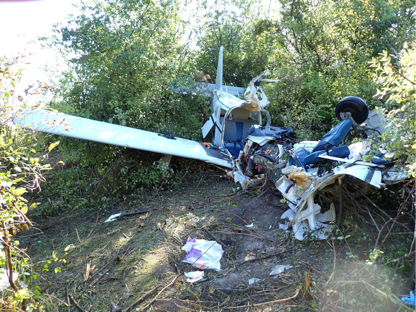 Photograph <built-in method index of str object at 0x7fdee1e19160>, from the NTSB investigation of Piper PA28R accident near Vergennes, Vermont, September 8, 2024