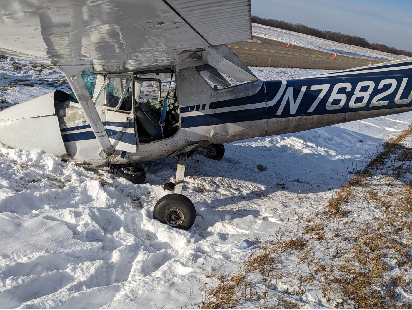 Photograph <built-in method index of str object at 0x7fdee1e70e90>, from the NTSB investigation of Cessna 150M accident near Franklin, Pennsylvania, January 15, 2024