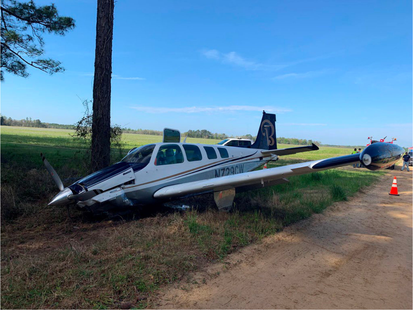 Photograph <built-in method index of str object at 0x7fdee1e398e0>, from the NTSB investigation of Beech A36 accident near Blackshear, Georgia, March 17, 2024