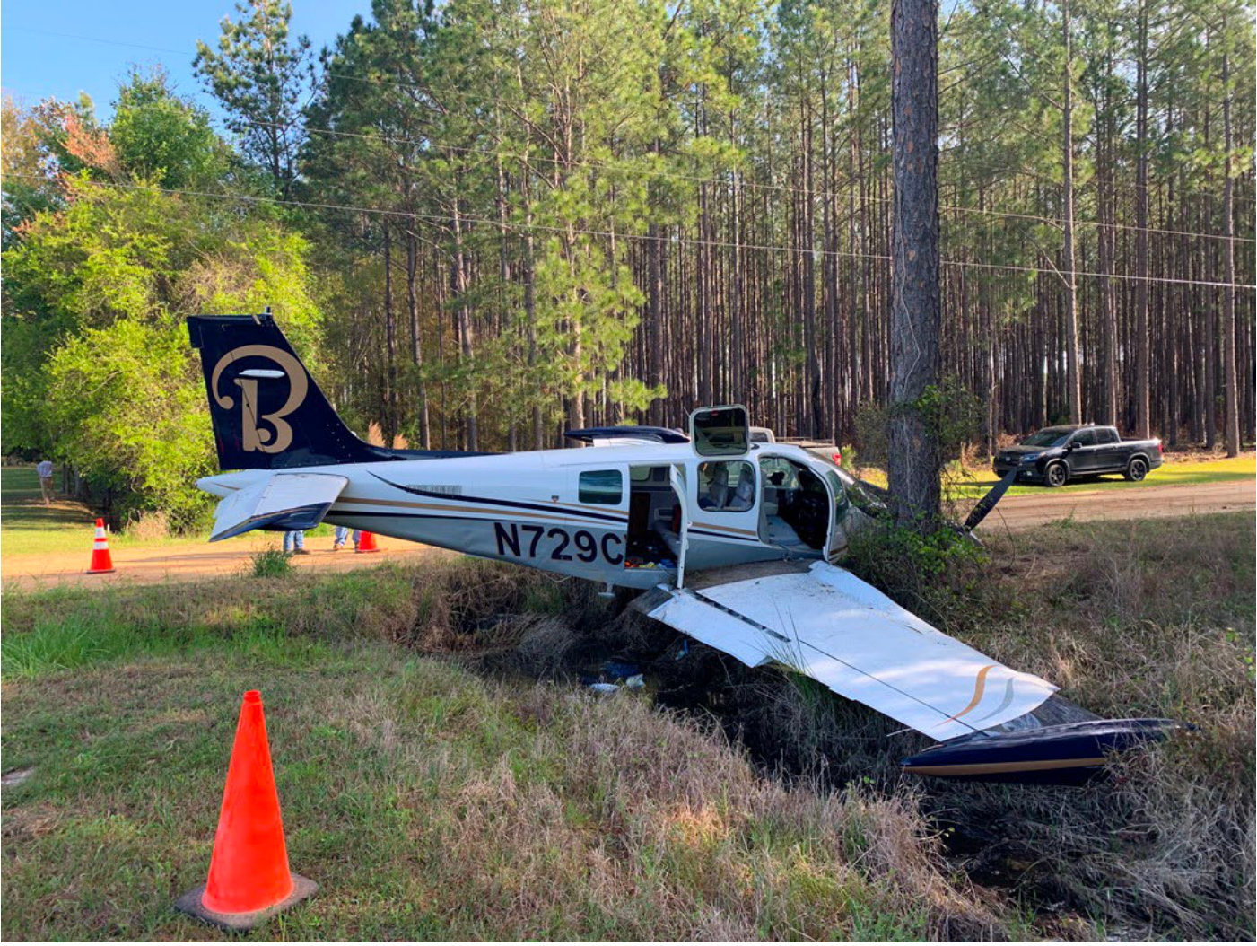 Photograph <built-in method index of str object at 0x7fdee1e54ee0>, from the NTSB investigation of Beech A36 accident near Blackshear, Georgia, March 17, 2024