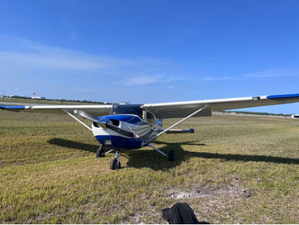 Photograph 1 – Main Wreckage, from the NTSB investigation of Textron Aviation INC 172S accident near Melbourne, Florida, March 15, 2024
