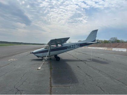 Photograph 1 – Digital Photograph From Airplane Owner. Left Side View of the Airplane Following Recovery, from the NTSB investigation of Cessna 172 accident near Manassas, Virginia, April 15, 2024
