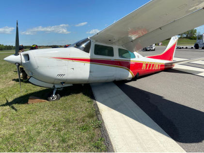 Photograph 1 – Main Wreckage, from the NTSB investigation of Cessna 210 accident near Concord, North Carolina, April 12, 2024