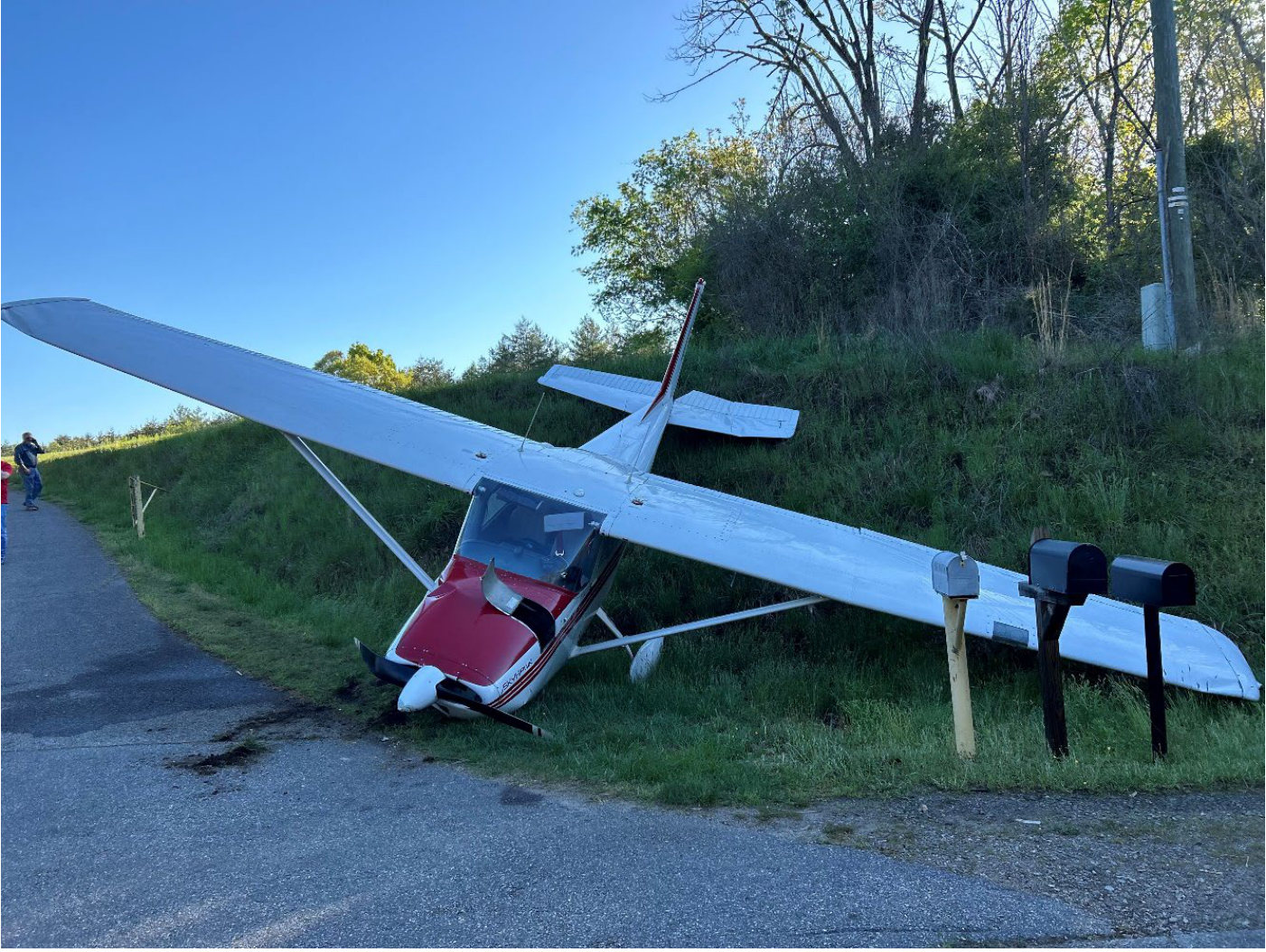 Photograph <built-in method index of str object at 0x7fdef91255c0>, from the NTSB investigation of Cessna 172 accident near Ridgeway, Virginia, April 22, 2024