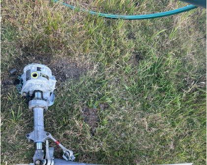 Photo 6 – View of Tailrotor Hub and Blade Assembly (HCSO), from the NTSB investigation of Airbus Helicopters INC AS350B3 accident near Plant City, Florida, May 1, 2024