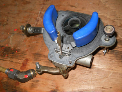 Photograph 3 – Carburetor (NTSB), from the NTSB investigation of Cessna 172 accident near Terryville, Connecticut, June 3, 2024