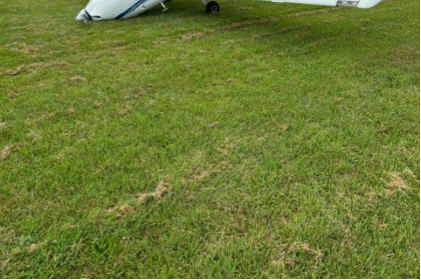 Photograph 1 – Overview of the Airplane, from the NTSB investigation of Diamond Aircraft Ind INC DA20-C1 accident near Southampton Township, New Jersey, June 5, 2024