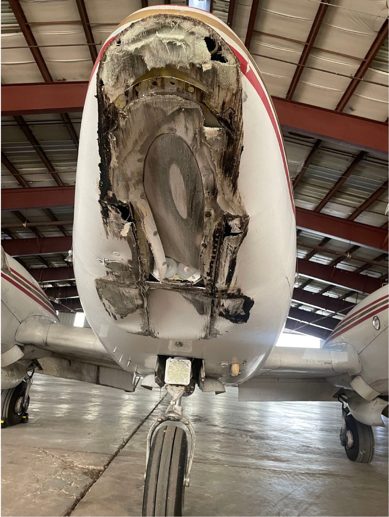 Photograph <built-in method index of str object at 0x7fdee1e38ee0>, from the NTSB investigation of Piper PA23 accident near Montgomery, Alabama, June 25, 2024