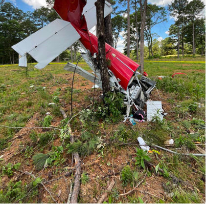 Photograph 3 – Right Side View of Airplane, from the NTSB investigation of Amateur-built RV9A accident near Saluda, South Carolina, June 30, 2024