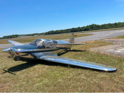 Photograph 1 – Airplane Postaccident, from the NTSB investigation of Globe GC1B accident near Peachtree City, Georgia, June 25, 2024