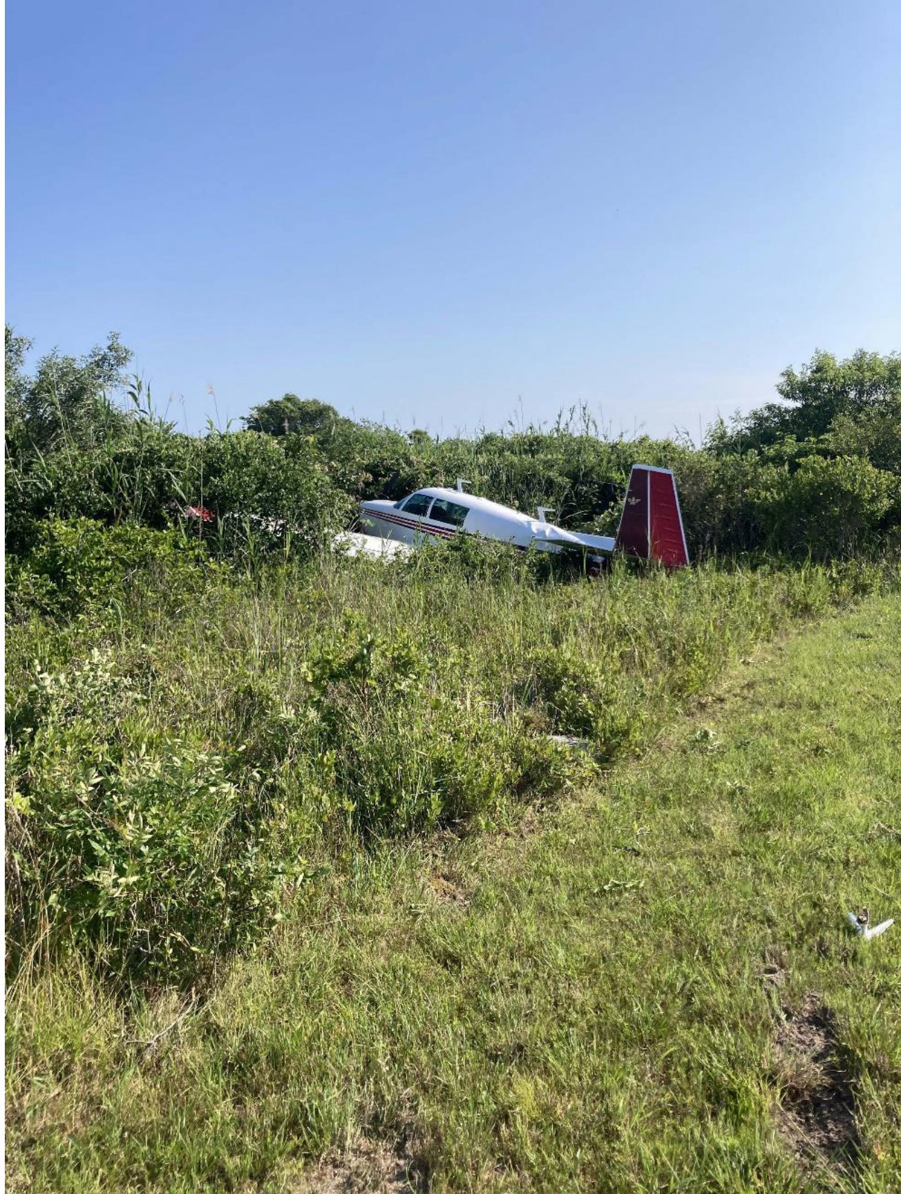 Photograph <built-in method index of str object at 0x7fdee1e43410>, from the NTSB investigation of Mooney M20J accident near Montauk, New York, July 14, 2024