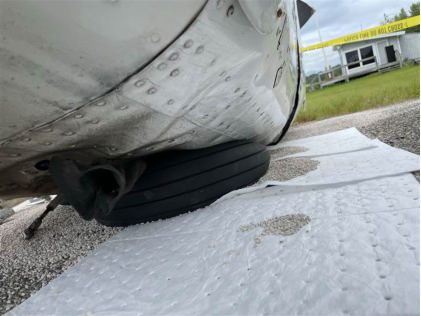 Photo 3 – View of Wrinkled Cabin Structure (FAA), from the NTSB investigation of Cessna 172P accident near Moultonborough, New Hampshire, July 27, 2024