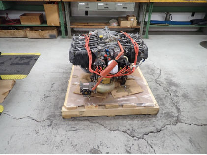 Photograph 5 – Engine back, from the NTSB investigation of Amateur-built Glasair 3 accident near Oxford, Maine, August 3, 2024