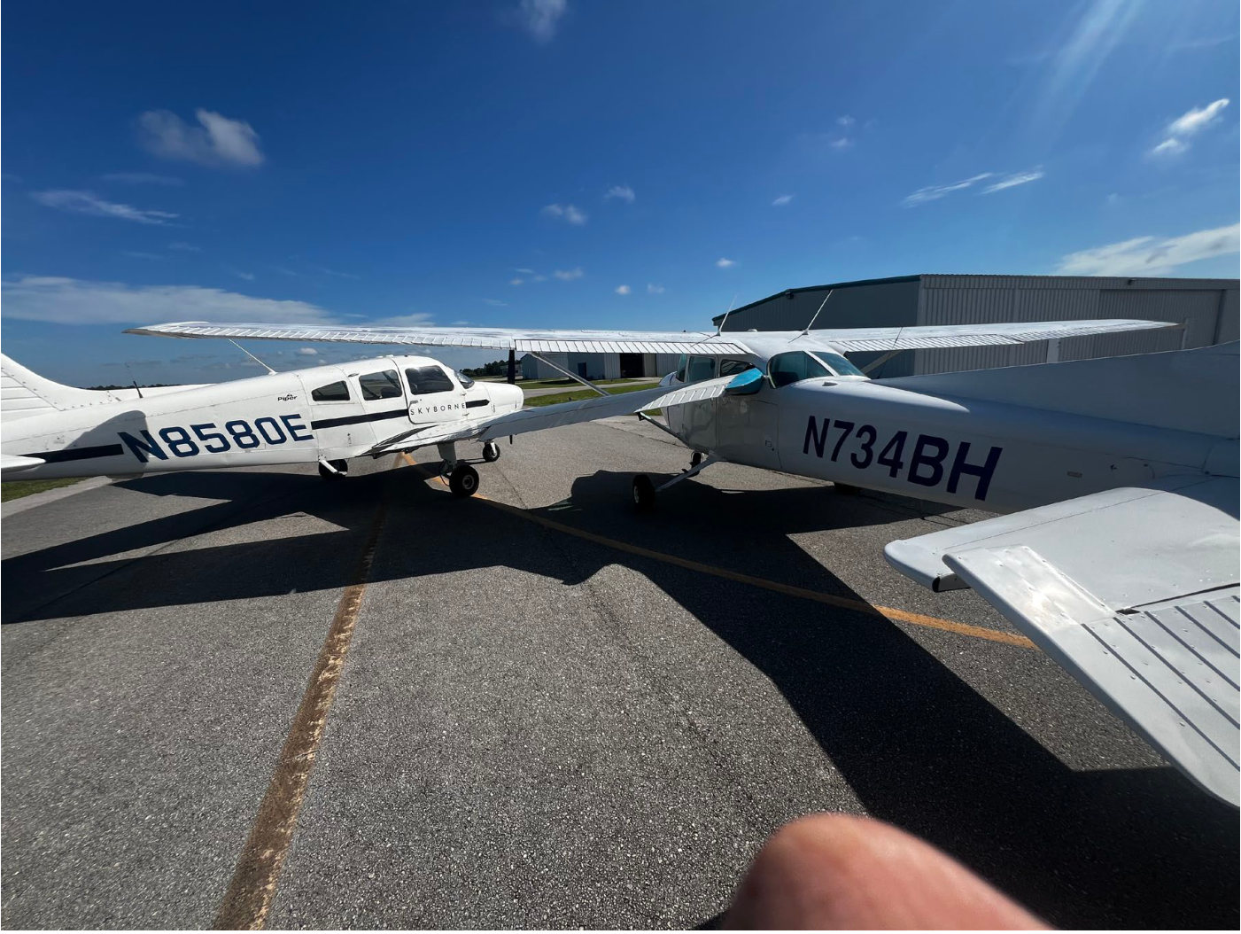 Photograph <built-in method index of str object at 0x7fdee1eb9480>, from the NTSB investigation of Cessna 172N and Piper PA-28-161 accident near Immokalee, Florida, July 28, 2024