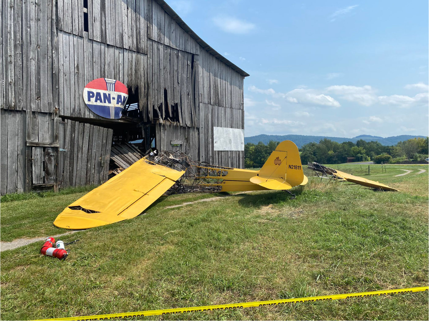 Photograph <built-in method index of str object at 0x7fdef902ae20>, from the NTSB investigation of Piper J3 accident near Mooresburg, Tennessee, August 16, 2024