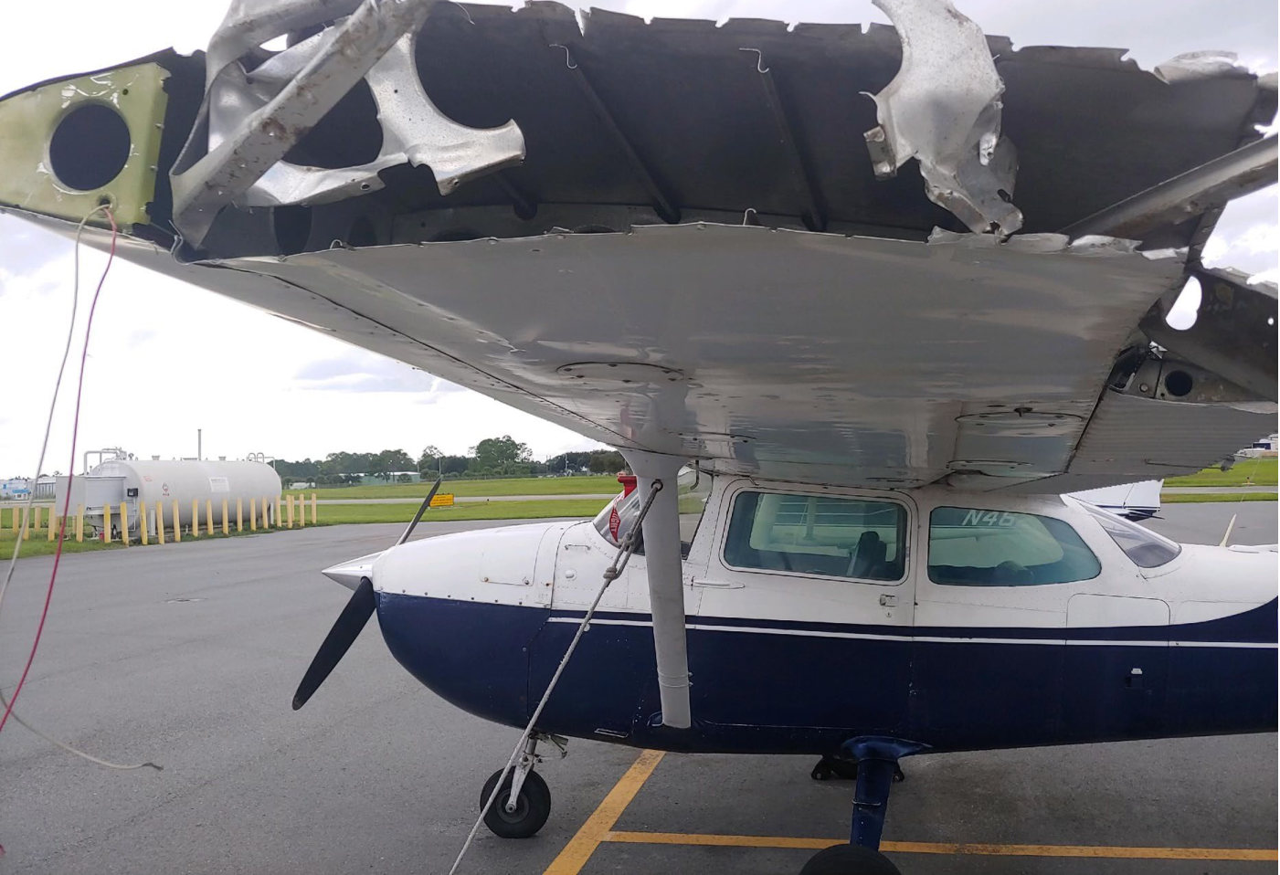 Photograph <built-in method index of str object at 0x7fdee1e55390>, from the NTSB investigation of Cessna 172L accident near Deland, Florida, September 17, 2024