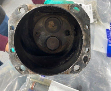 Photograph 8 – No. 3 Cylinder Bore at Lycoming Materials Exam (NTSB Photo), from the NTSB investigation of Piper PA28 accident near Lagrange, Georgia, September 23, 2024