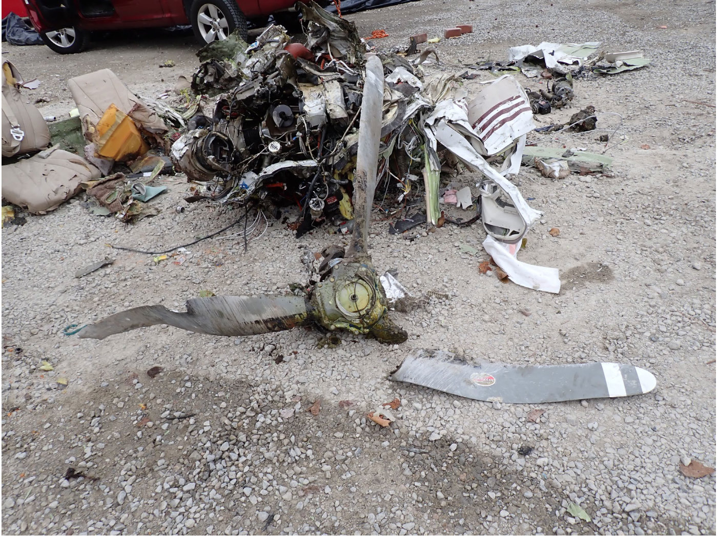 Photograph <built-in method index of str object at 0x7fdefbb17280>, from the NTSB investigation of Raytheon Aircraft Company A36 accident near Greenville, North Carolina, March 14, 2025