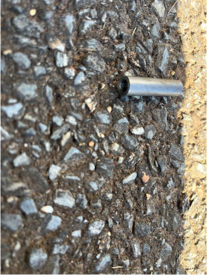 Photograph 3 – Throttle Cable Coupler, from the NTSB investigation of Amateur-built Glasair II SFT accident near Forest, Virginia, October 11, 2024
