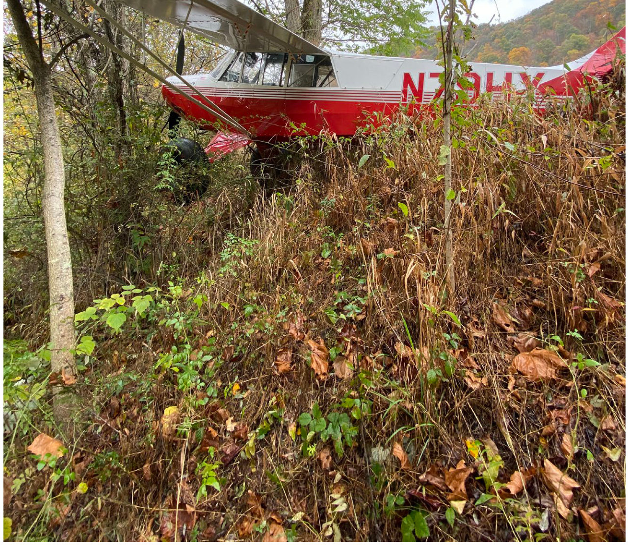 Photograph <built-in method index of str object at 0x7fdee1e1b370>, from the NTSB investigation of Aviat A1 accident near Rowlesburg, West Virginia, October 11, 2024