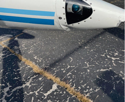 Photograph 9, from the NTSB investigation of Cessna 310K accident near Alcoa, Tennessee, November 9, 2024
